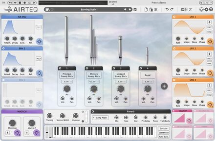 Airteq user interface