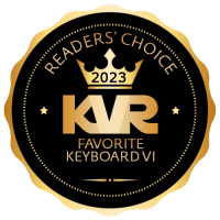 Winner in the KVR Favorite Keyboard VI category